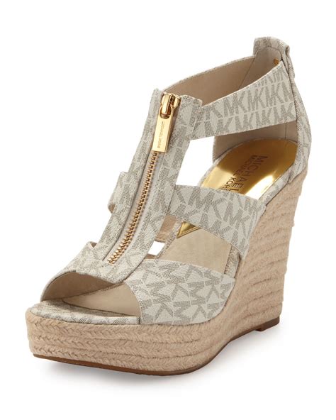 michael kors zipper shoes|michael kors sandals sale.